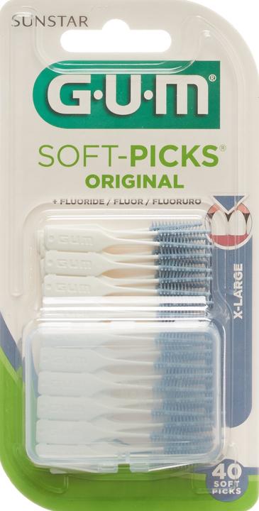 Actual product image GUM SUNSTAR Borsten Soft Picks Xtra-Large (40 x)