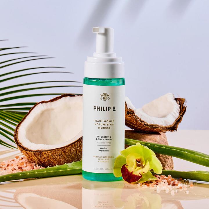 Actual product image Philip B. Maui Wowie Volumising Mousse (163 ml, Foaming agent)