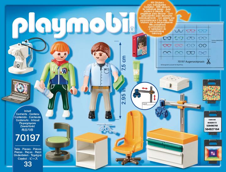 Produktbild Playmobil Augenarzt (70197, Playmobil City Life)