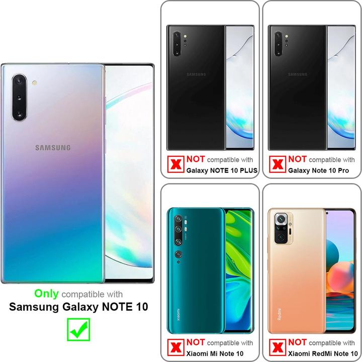 Productafbeelding Cadorabo Boek Onzichtbare Magneethoes (Samsung Galaxy Note 10)