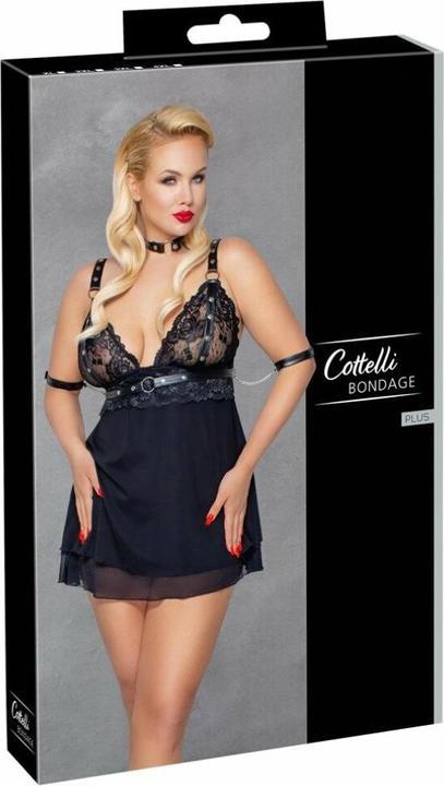 Actual product image Cottelli Collection Babydoll Bondage XL (XL)