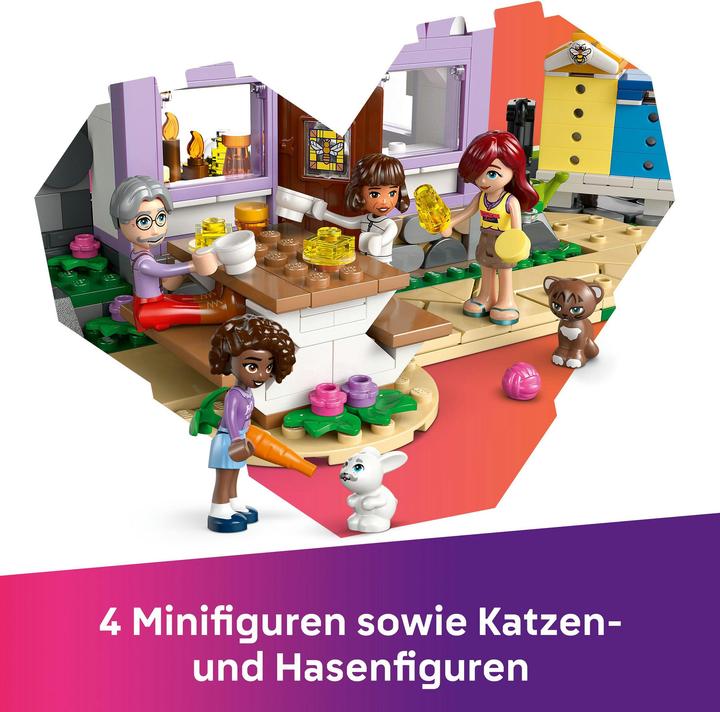 Produktbild LEGO Haus und Blumengarten der Imker (42669, LEGO Friends)