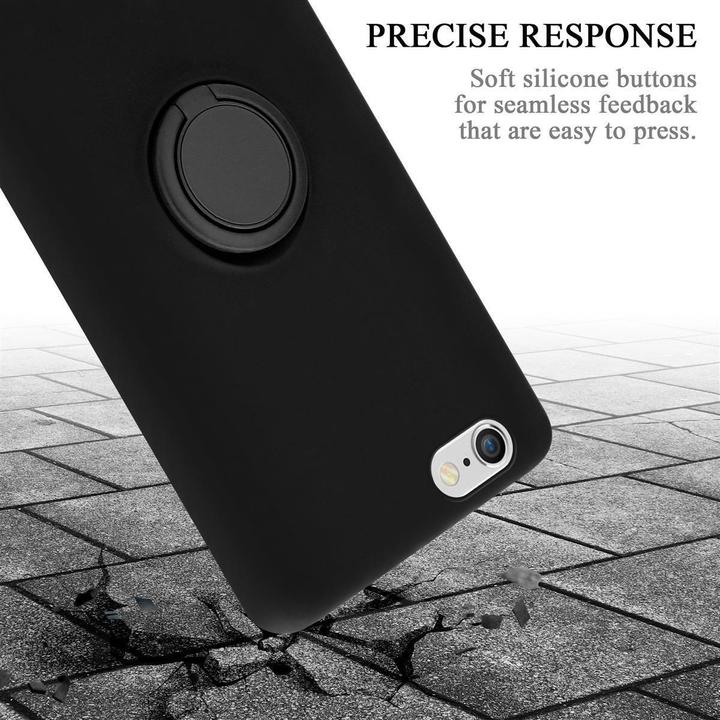 Productafbeelding Cadorabo TPU Vloeibare Ring Silicone Hoesje (Apple iPhone 6 Plus)
