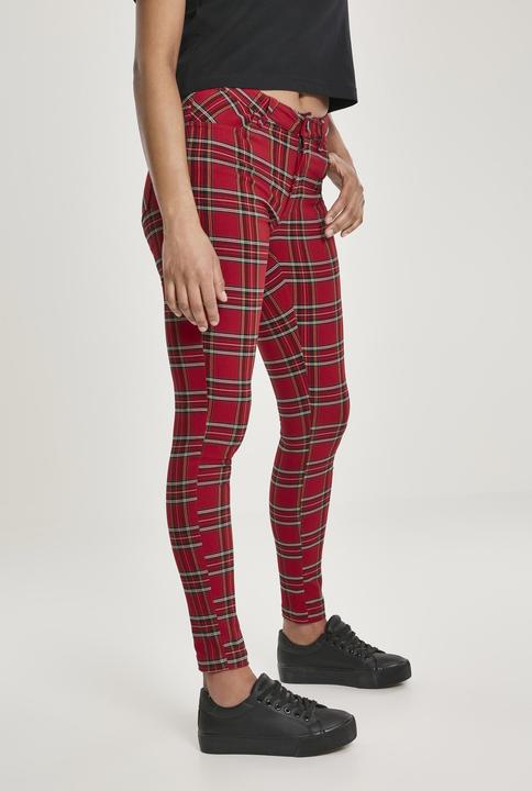 Produktbild Urban Classics Ladies Skinny Tartan Pants (28)