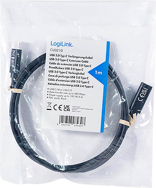 Produktbild LogiLink CU0212 (3 m, USB 2.0)