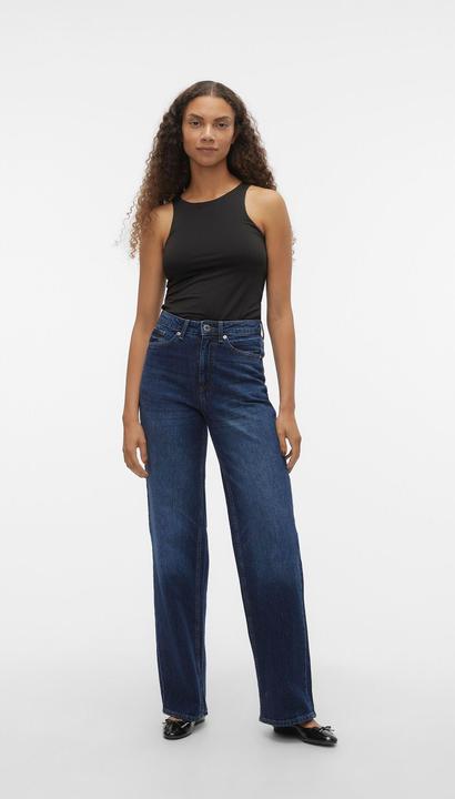 Actual product image Vero Moda VMTESSA Hohe Taille Weit geschnitten Jeans Weit geschnitten (W31/L32)