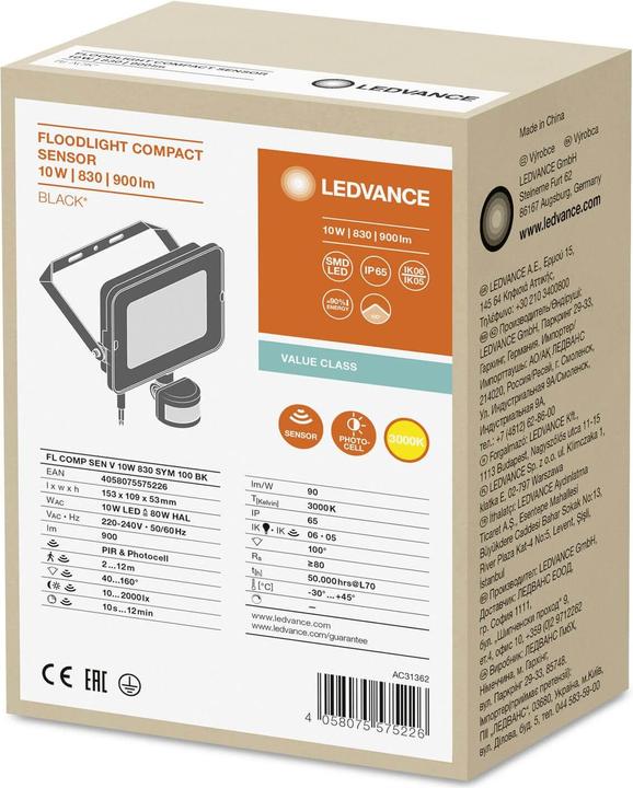 Immagine prodotto Ledvance Proiettore LED (900 lm, IP65)