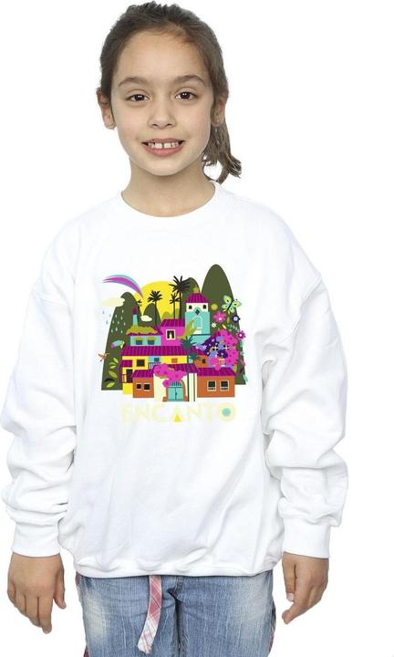 Actual product image Disney Girls Encanto Many Houses Sweatshirt (152, 158)