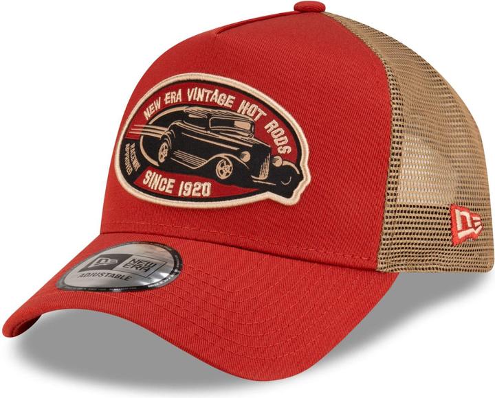 Image du produit New Era 9Forty A-Frame Trucker Cap - Hot Rods Rouge (Taille unique)