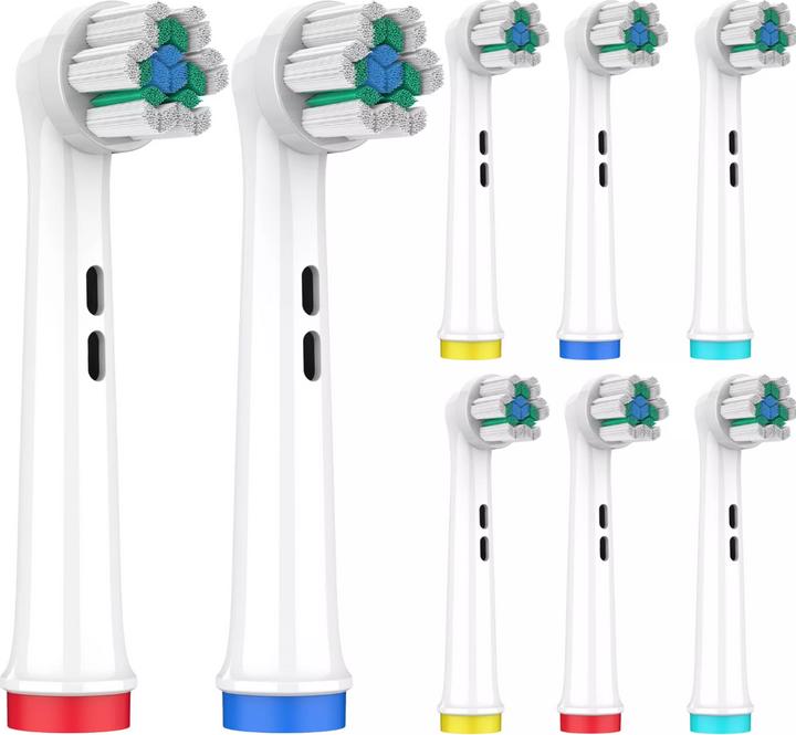 Ora-Care Ersatzbürsten Diamond Clean Whitening kompatibel mit Oral-B 8er Pack (8 x)