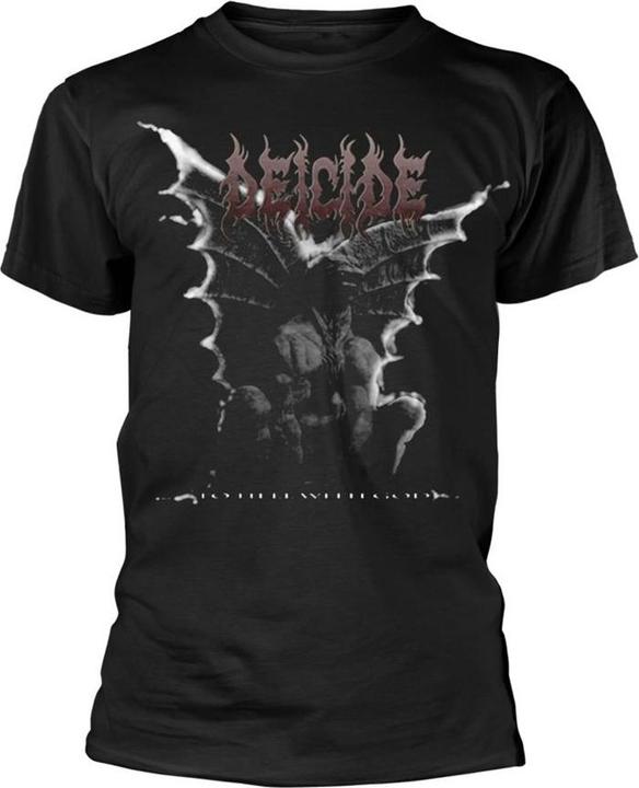 Produktbild Universal Textiles To Hell With God Gargoyle TShirt (L)