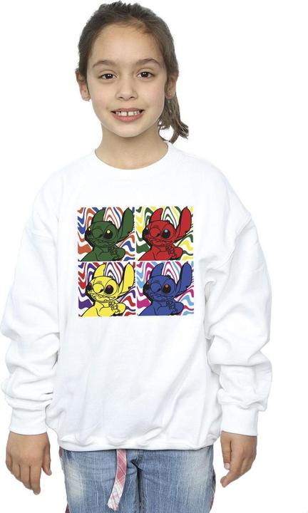 Immagine prodotto Disney Lilo & Stitch Pop Art Felpa Ragazze (104)