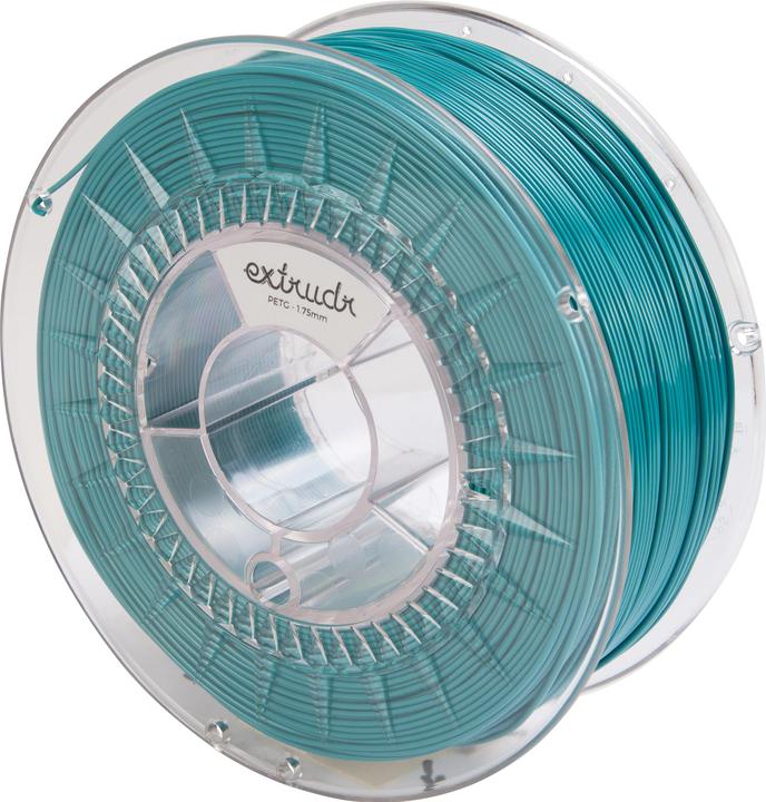 Actual product image Extrudr PETG Turquoise 1.75 mm 1.100 g (PETG, 1.75 mm, 1.10 g, Blue)
