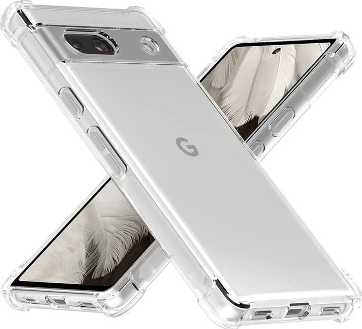 Screenguard Google Pixel 7a Custodia Crystal Soft Airbag Bumper (Google Pixel 7a)