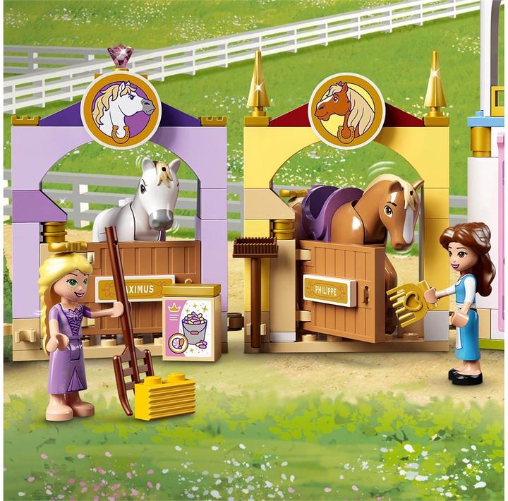 Produktbild LEGO Belles und Rapunzels königliche Ställe (43195, LEGO Disney)