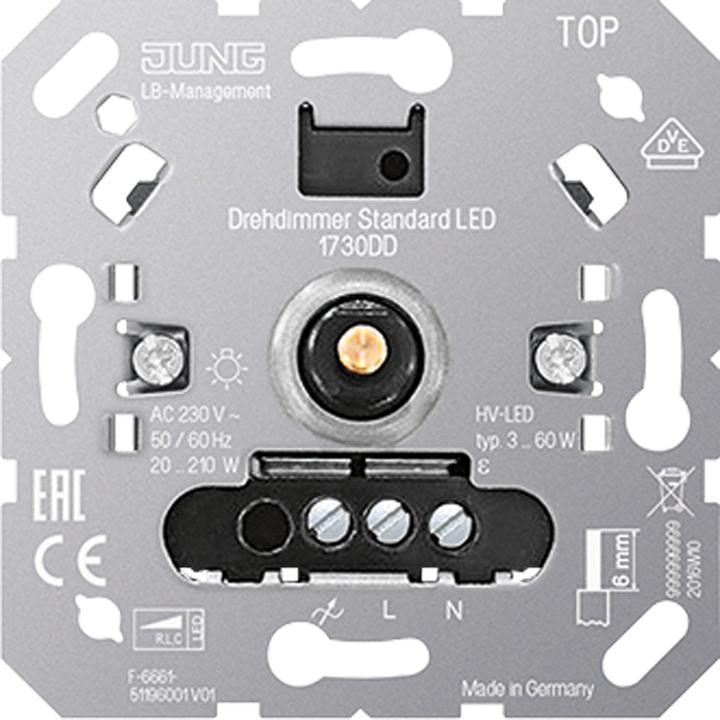 JUNG Drehdimmer Std.LED 1730DD