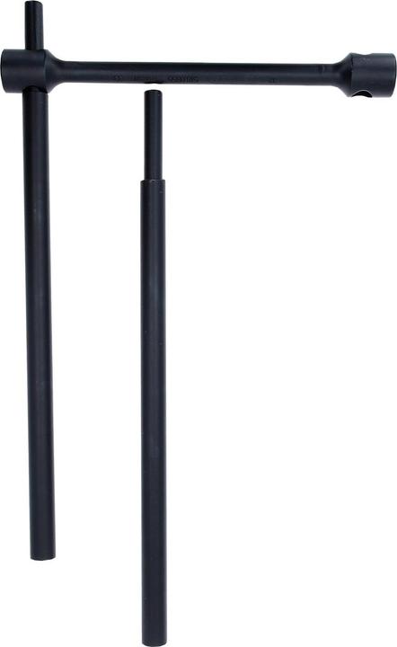 Produktbild KS Tools Verlängerbarer LKW-Radmutternschlüssel, 3-tlg, 32 x 33 mm