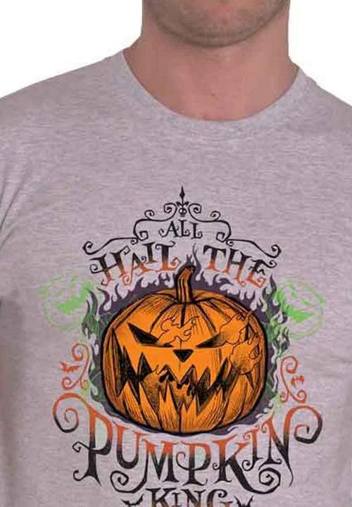 Image du produit Dick Smith T-shirt unisexe adulte All Hail the Pumpkin King Cotton (XL)