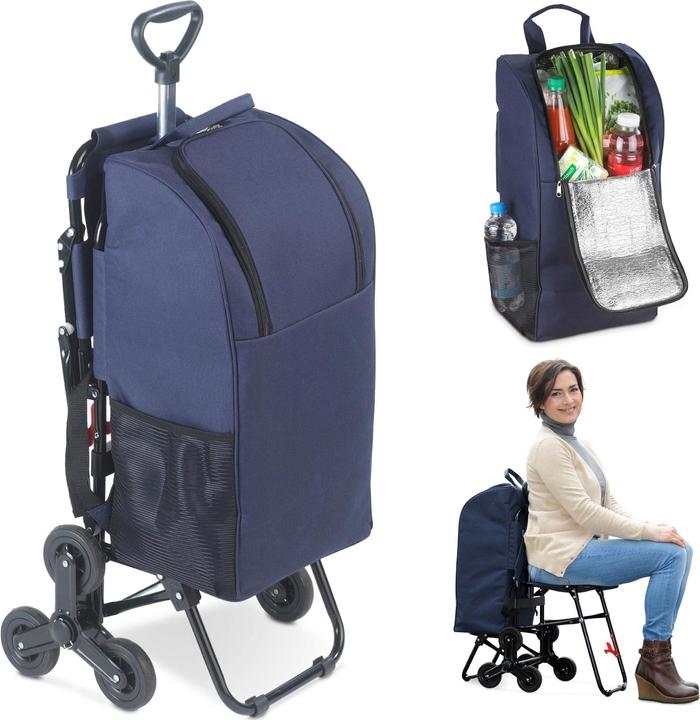 Actual product image Wenko Shopping trolley with seat