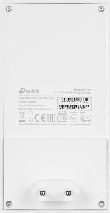 Actual product image TP-Link RE700X (2402 Mbit/s, 574 Mbit/s)