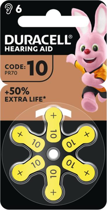 Image du produit Duracell Aide à l'audition (6 pcs, 10)