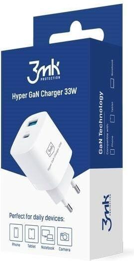 Actual product image 3MK Hyper GaN Charger 33W (33 W)