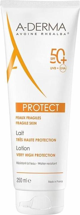 Immagine prodotto A-Derma Proteggere (Latte solare, SPF 50+, 250 ml, 262 g)