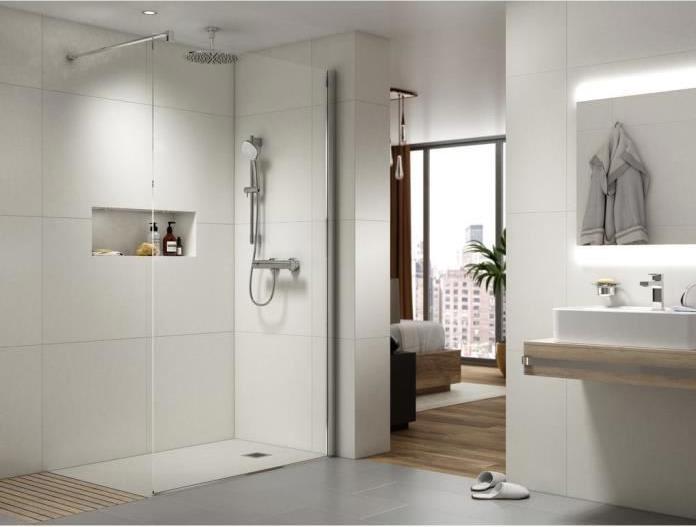Immagine prodotto Ideal Standard IDS combinazione doccia EVO JET IDEALRAIN m 3-F, Diamond 134mm 60cm chr (3 Tipi di raggi, 8 l/min)