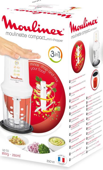 Actual product image Moulinex Moulinette Compact (250 ml, 350 W)