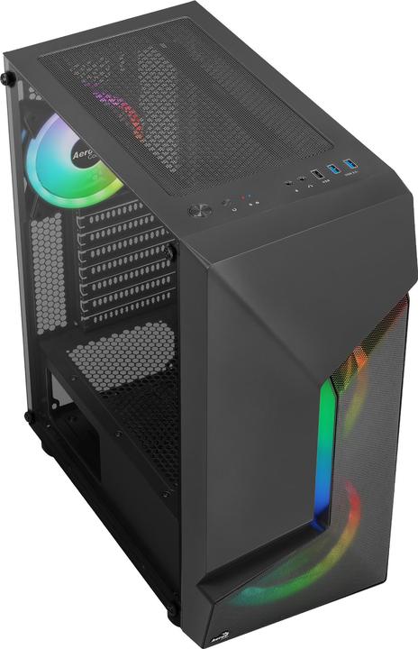 Produktbild AeroCool Scape-G-BK-v3 Midi-Tower, Tempered Glass, ARGB (ATX, mATX, Mini-ITX)