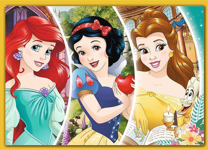 Produktbild Trefl 4 in 1 Puzzle - Prinzessinnen (54 Teile)