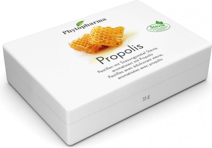 Actual product image Phytopharma Propolis (1 Piece, Pastilles, 55 g)