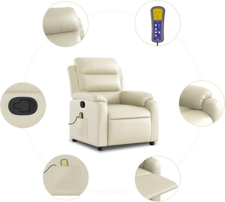 Immagine prodotto VidaXL Sedia da massaggio in similpelle