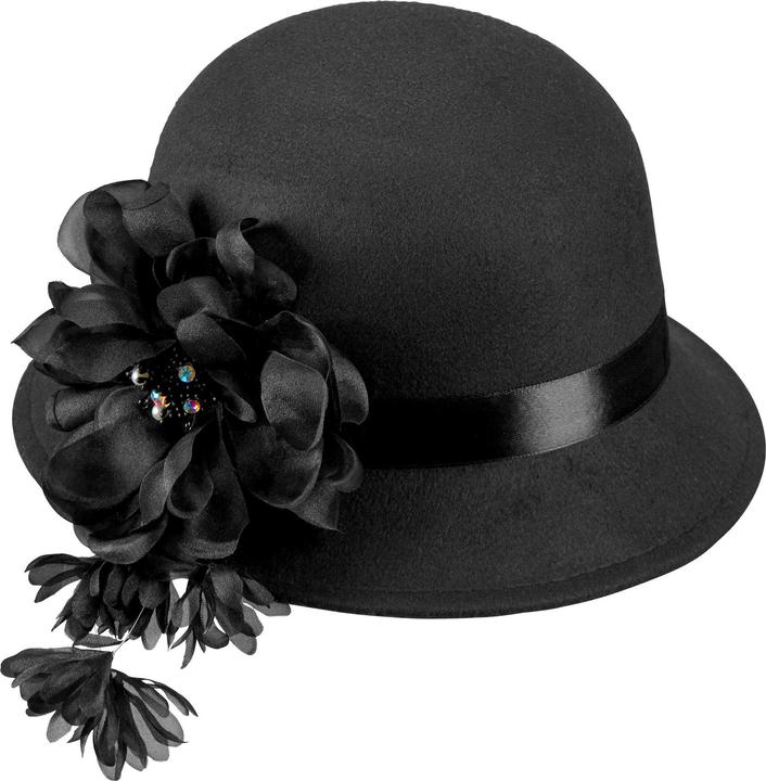 Image du produit Widmann Les années folles chapeau femme noir