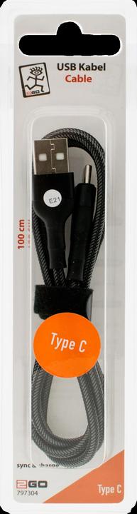 Actual product image 2GO 797304 USB Cable USB B USB C (1 m)