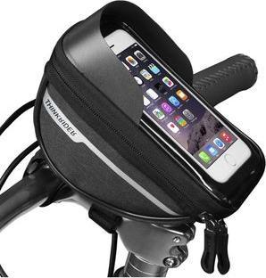Image du produit Thinkrider Sacoche de tube avec compartiment pour smartphone 2000 ml (2 l, Sacoche de cadre)