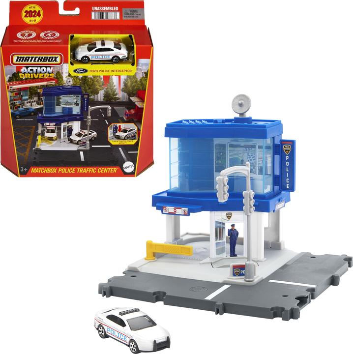 Image du produit Matchbox Action Drivers Police Patrol Station