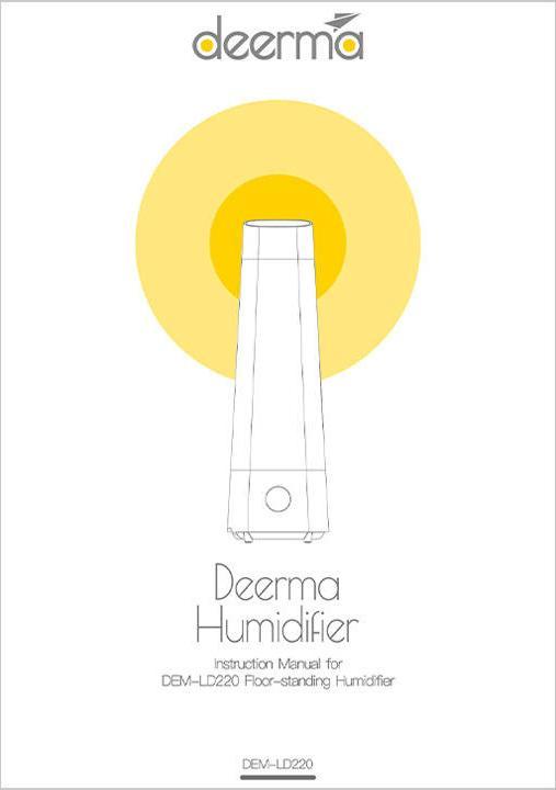 Image du produit Deerma Ultrasonic humidifier LD220 (20 m²)