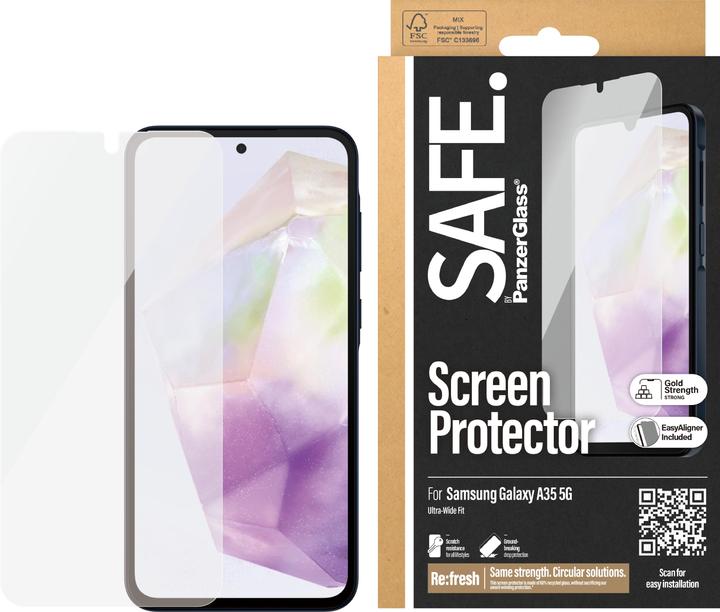 Actual product image Safe Ultra-Wide Fit (1 Piece, Samsung Galaxy A35)