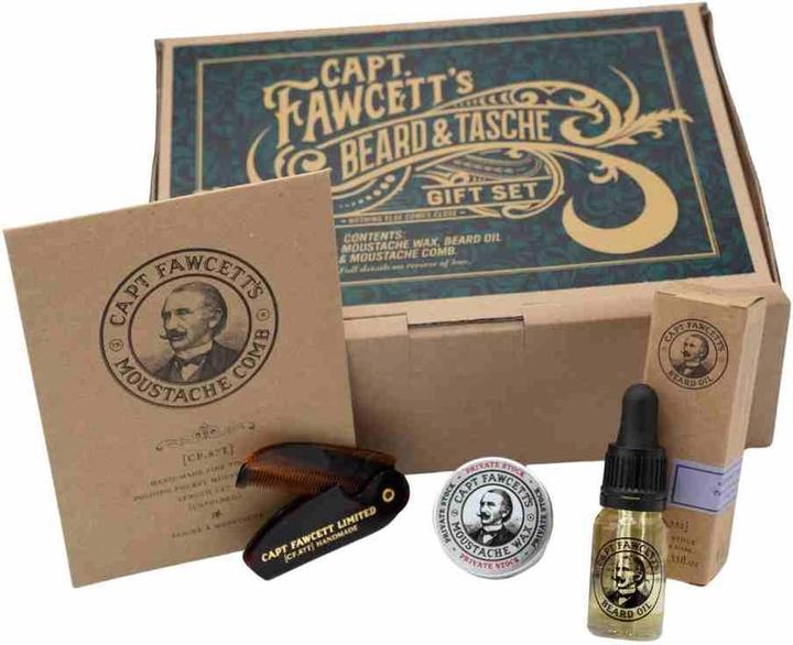 Produktbild Captain Fawcett Geschenkset Bart und Schnurrbart (Bartpflege set)
