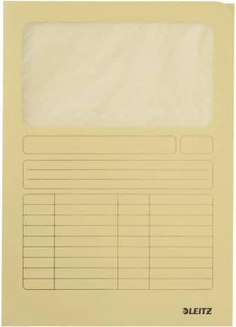 Leitz Sichtmappe A4 gelb (A4, 100 x)
