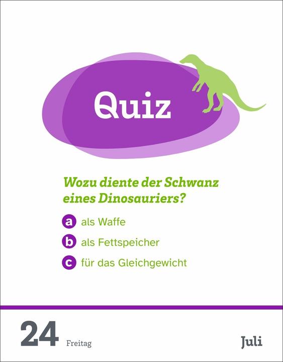 Produktbild Harenberg WAS IST WAS Der Kalender Tagesabreisskalender 2026 - Kinderkalender (Deutsch)