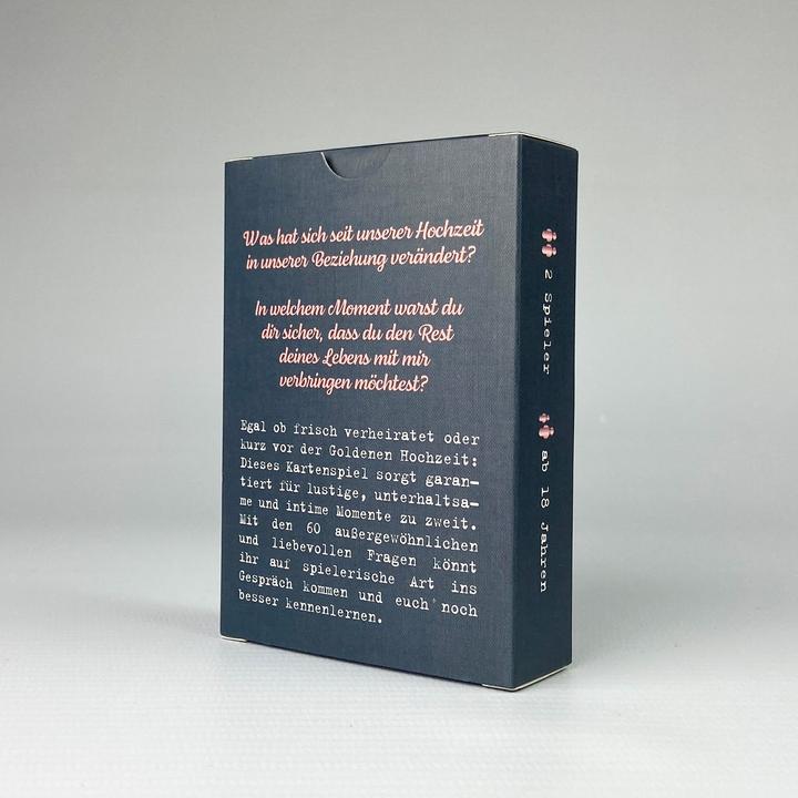 Immagine prodotto Was ich an dir liebe – Das Fragespiel für Ehepaare (Tedesco, Casa editrice Riva, 2021)
