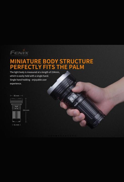 Actual product image Fenix LR40R (15.40 cm, 11000 lm)