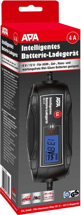 Produktbild Eufab Batterieladegerät (6V, 12V, 4 A)