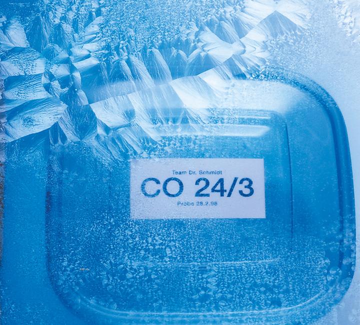 Actual product image HERMA Freezer labels A4