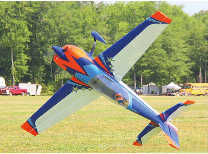 Produktbild Extremeflight-RC EXTRA 300 104" BLAU/ORANGE V2 Plus ARF