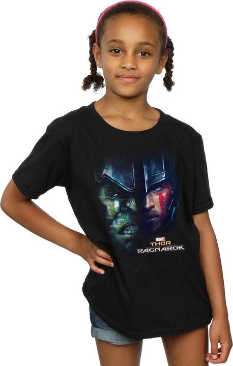 Produktbild Thor Ragnarok Hulk Split Face TShirt Mädchen (140, 146)