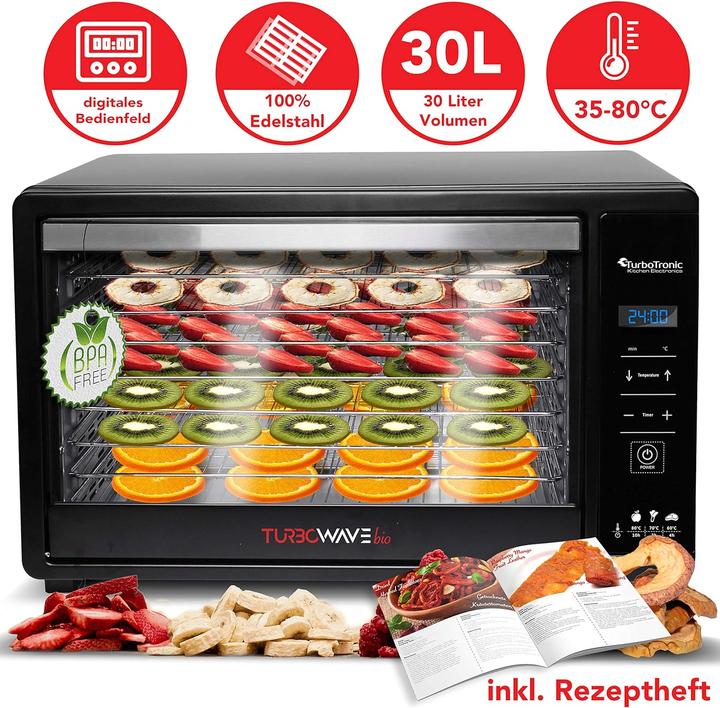 Image du produit TurboTronic By Z-Line Doseur numérique avec grille en acier inoxydable 30L