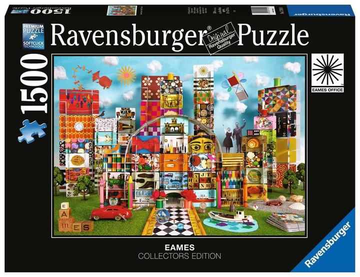 Actual product image Ravensburger Eames House of Cards Fantasy (1500 pieces)